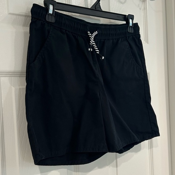 Cat & Jack Girl Black Shorts Lightweight Pull On XL 14/16 School 5.5" Inseam - Picture 2 of 10